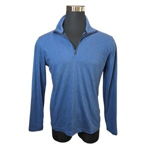 Banana Republic Luxury Touch Performance Fleece 1/4 Zip Sweatshirt Sweater‎ M